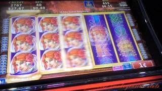 Fortunes Ablaze Slot Machine Bonus ~ Konami