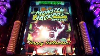 MONSTER JACKPOTS SLOT - Monster Jackpot Awarded! - NICE WIN - Slot Machine Bonus