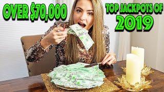Over $70,000! My TOP Slot Machine Jackpot Handpays in 2019!