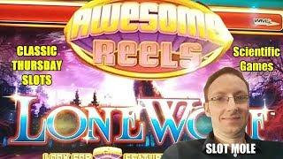 • Giant Hit on Lone Wolf - Awesome Reels - Scientific Games - Slot Mole •