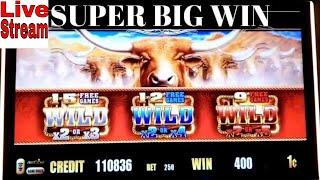 •SUPER BIG WINS•  Longhorn Deluxe & THE SIMPSONS Slot Machines MAX BET Bonuses! LIVE STREAM's Play