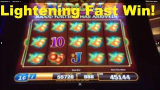 Lightening Fast Win on Fu Dao Le Slot Machine