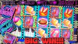 BIG WIN!!! LIVE PLAY and BONUSES on LIVE LOBSTERS DANCING NIGHTLY Slot Machine