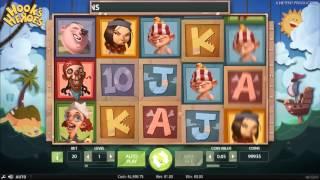 Hook’s Heroes slot from NetEnt - Gameplay
