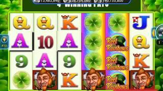 REEL RAINBOWS Video Slot Casino Game with a "BIG WIN" FREE SPIN BONUS