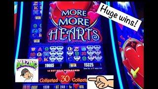 •️ Valentine’s Day special. Huge wins on More More Hearts slot • over 250•!