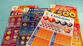 Scratchcard..'4-MILLION 10 pound BIG DADDY..Subs.(Dean Martin).SPECIAL..Millionaire 7's..FAST 500