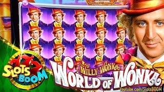 World of Wonka !!! PLAY & BONUSES on 1c WMS Video Slot