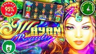 • Mayan Beauty 95% slot machine, Nice Bonus