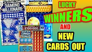 ...NEW CARDS ARE OUT.....AND LOOK .W I N N E R S...£200.00 OF SCRATCHCARDS...GIVEN TO LUCKY VIEWERS