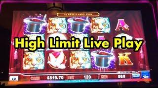 FUN LIVE PLAY SESSION: High Limit Lock it Link Hold onto your hat bonuses and big wins