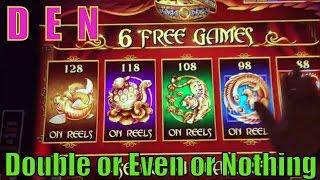 •SLOT SERIES ! D•E•N (13)•Double or Even or Nothing•FIRE LIGHT/TIMBER WOLF DX/5 TREASURES Slot •彡