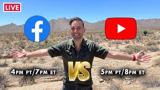 ⋆ Slots ⋆ LIVE - $3,000 YouTube VS Facebook Challenge ⋆ Slots ⋆