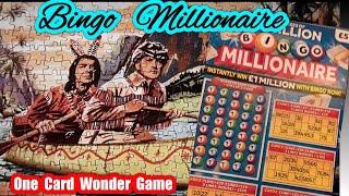 •...Millionaire  BINGO.•...  One Card Wonder Game..•...with •