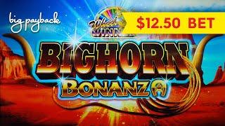 SUPER LUCKY WHEEL SPIN, WOW! Bighorn Bonanza Slot - AWESOME!
