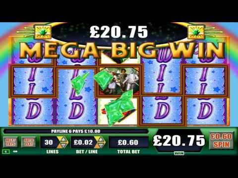 £167 MEGA BIG WIN (557 X STAKE) ON WIZARD OF OZ™ ONLINE SLOT AT JACKPOT PARTY