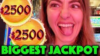 My LARGEST JACKPOT HANDPAY EVER on DRAGON LINK! High Limit Slot Machine in VEGAS!