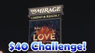 LOVE THAT OCEAN MAGIC! - $40 Slot Challenge #13 - Inside the Casino