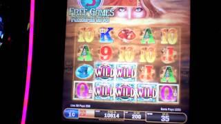Sea Goddess slot bonus win at Revel Casino.
