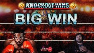 BIG WIN on Knockout Wins Slot (Merkur) - 2€ BET!