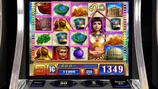 ROME & EGYPT Video Slot Casino Game with a FREE SPIN BONUS
