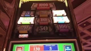 Top Dollar slot machine bonus pick.  Do I choose wisely?