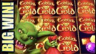 •NEW SLOT! BIG WIN!!• GOBLIN’S GOLD (Aristocrat) Slot Machine Bonus