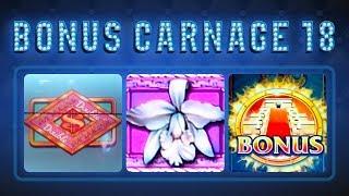 Bonus Carnage 18 - $50 Double Top Dollar, White Orchid & Temple Of Fire Slots!