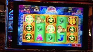Trying out Dragon's Law Slot Machine 8 FREE SPINS BONUS