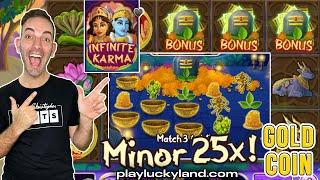 ⋆ Slots ⋆ Seeking INFINITE KARMA playing PlayLuckyLand.com Slots #GoldCoins