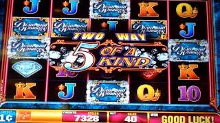 Diamond Winners Slot Machine Bonus - 10 Free Games Win with Locking Wilds