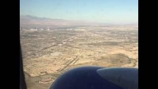 Time Lapse Video Landing at McCarran Las Vegas Airport