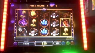 Mighty Miner slot bonus win at Revel Casino in AC