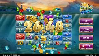 Golden Catch Megaways slot by BTG Features Only - Lets Go Fishing!!