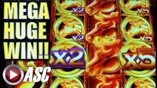 •MEGA HUGE WIN!• MAX WILDS! MUSTANG MONEY (GOLD AWARD SERIES) Slot Machine Bonus (Ainsworth)