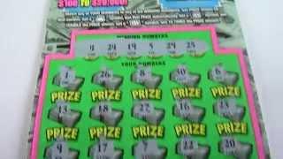 Cash Spectacular - $10 Illinois Instant Lottery Ticket Scratchcard Video