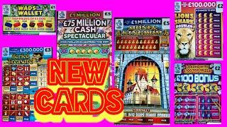 SCRATCHCARDS..MONEY KINGDOM"WADS IN WALLET"GOLD 7s"FULL 500