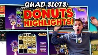 Quad Donuts Session! 14 Slot Bonuses :)