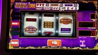High Limit Slot Machine Easy Money Max Bet 25$