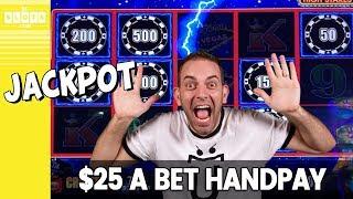 •️ $25 Per Bet Handpay! • Jackpot @ Aria Las Vegas • BCSlots