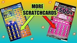 WOW!...WHAT A FANTASTIC SCRATCHCARD GAME. FULL £500"GOLD 7s