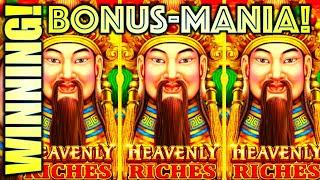 BONUS-MANIA! COME ON INGOTS! HEAVENLY RICHES Slot Machine (SG BALLY)
