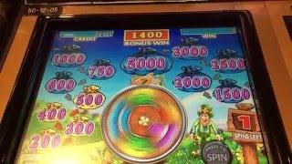 Big Win! RAINBOW RICHES Slot Machine (2 bonuses)