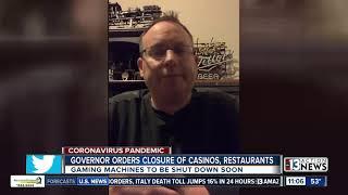 Vegas Casinos, Businesses Close Down Amid Coronavirus Concerns