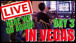 • LIVE “Here we go Again!” VEGAS CASINO • Playing Slot Machines • with Brian Christopher