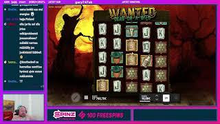 Linehit!! Really Nice Win From Wanted Dead Or A Wild Slot!!