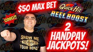 HIGH LIMIT Quick Hit Reel Boost Slot ⋆ Slots ⋆2 HANDPAY JACKPOTS⋆ Slots ⋆ On $50 MAX BET | SE-7 | EP