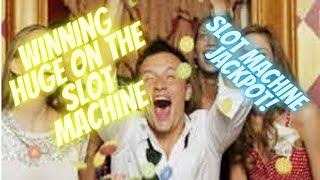 Winning Slot Machine Jackpot!