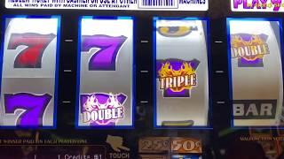JACKPOT / Triple Double RED HOT @ San Manuel Casino in CA 赤富士スロット, カジノ, 楽しくスロット！