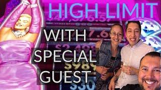 HIGH LIMIT• Slot Play in PALM SPRINGS with a Special Guest